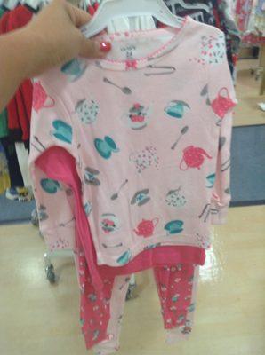 Carter's 4 piece jammie set on sale! Sale price $14!