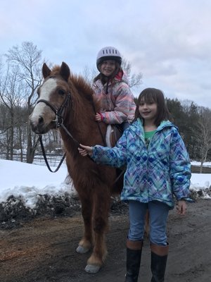 Clifford and some happy students enjoying a lesson