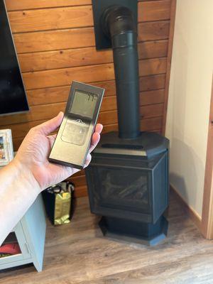 Fireplace and new Remote