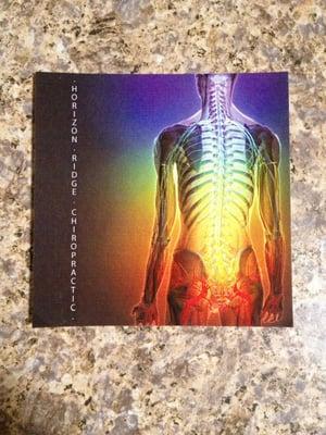 Horizon Ridge Chiropractic- Business card.