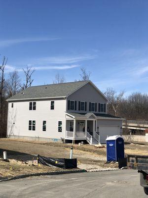 Model Home for New Construction Neighborhood