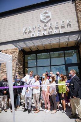 Kayscreek Dental Ribbon Cutting Ceremony - July 29, 2020