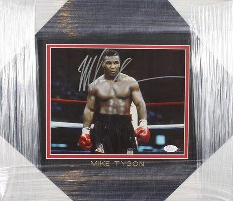 Mike Tyson signed photo