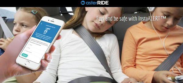 instaALERT notifies your loved ones of your status...feel safe and rideon