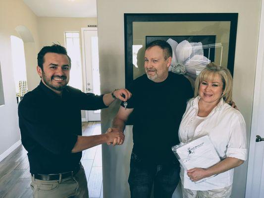 More happy homeowners get their keys!