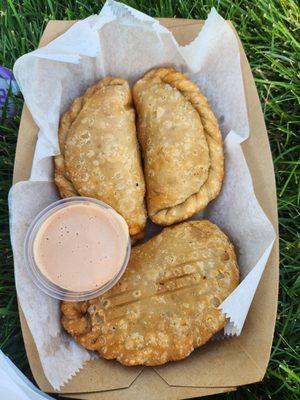 Beef and cheese empanadas