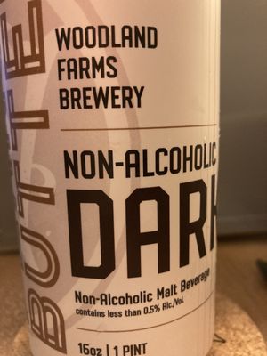 Double Chocolate Peanut Butter Dark nonalcoholic beer (delicious!)