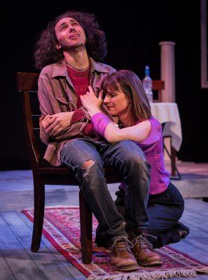 AJ Pacheco and Amie Cazel in The Seagull by Anton Chekhov, photography by John Robert Hoffman http://www.johnroberthoffman.com