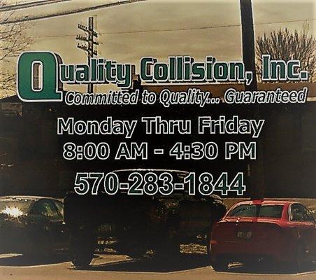 Quality Collision Inc