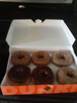 Donuts that were for the movers breakfast for the miscommunication on their part.