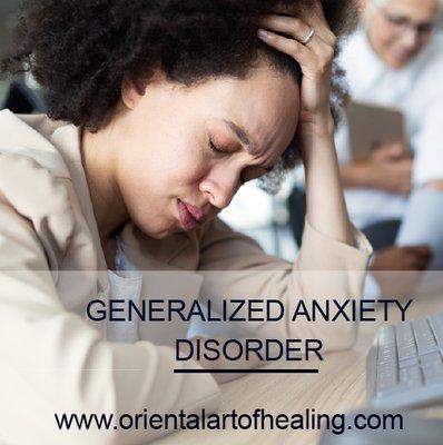 People with this disorder often expect the worst and experience exaggerated worry and tension, even when there may be no apparent reason.