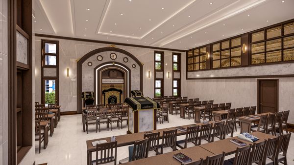 Shul 3d rendering