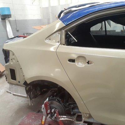 In body collision repair