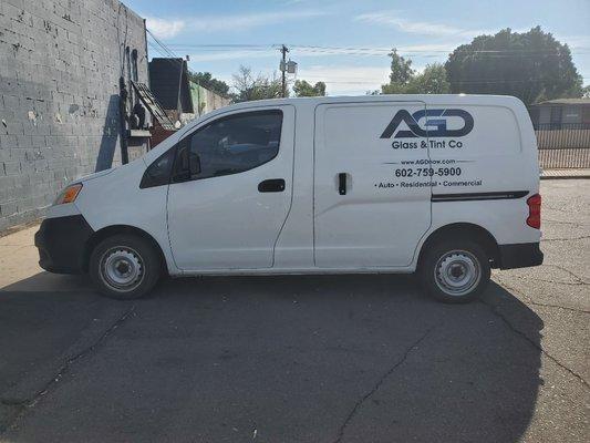 Auto Glass Direct service van