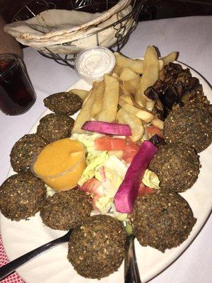 One of the best Falafel meals I've ever had. Scratch that... the best.