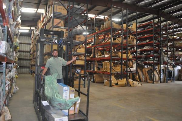 Our new parts warehouse 6226 Clinton Hwy