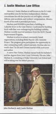 John and Justin Meehan were recently featured in the St. Louis Business Journal.  We are proud to serve St...