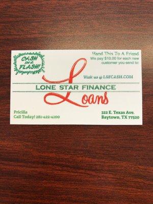 Lone Star Finance