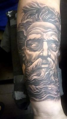 Black n Grey tattoo by Reyn Grillo