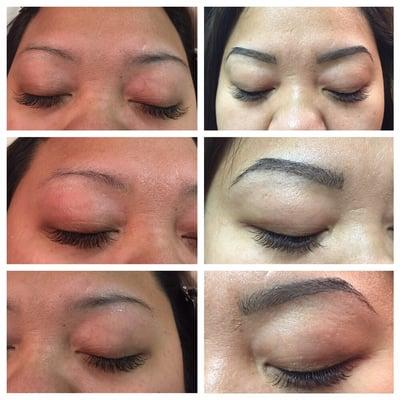 Eye lash and Eye brow extension by Mao xiong