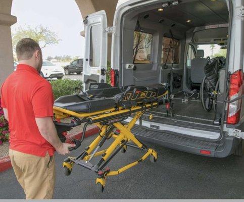 Stretcher transport