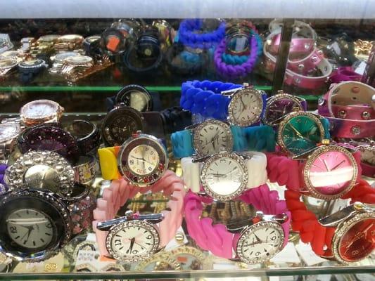 women rubber watch's