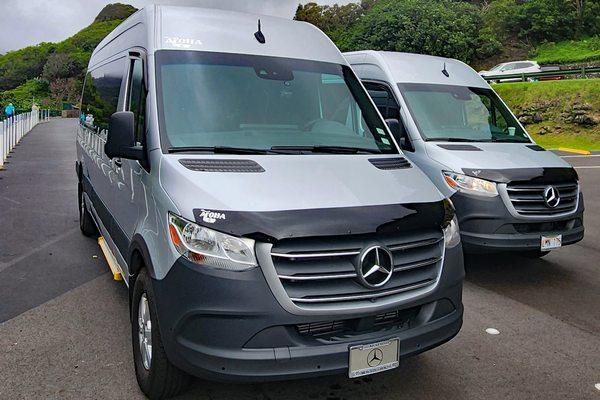 Mercedes Sprinters New Fleet for 2024