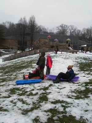 Sledding!