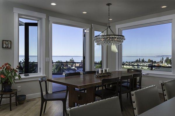 Architecture firms Redmond, WA | Edmonds - Puget Sound View Home - Dining