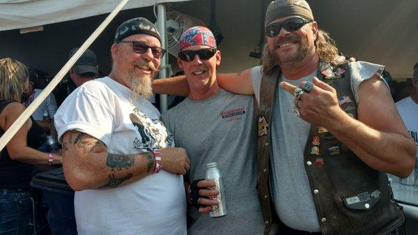 At Thunder In The Rockies 2017 Mike, Kenny, and Kevin... And Coors Light