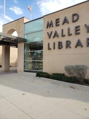 Mead Valley Library Entrance