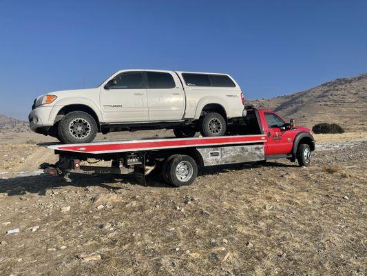 Off road recovery