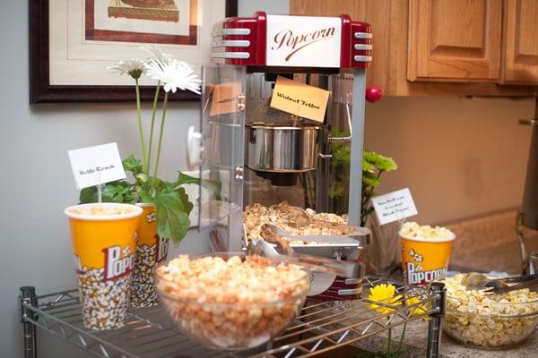 Popcorn done right! Creative Cuisine is proud to have catered for the Topping Out Ceremony at the site of the New James Cancer H