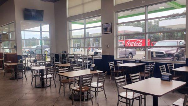 Dining area.