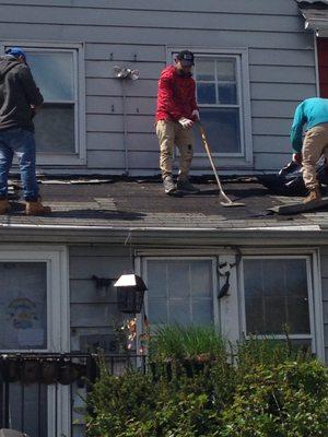 Removing Leaking Porch Roof