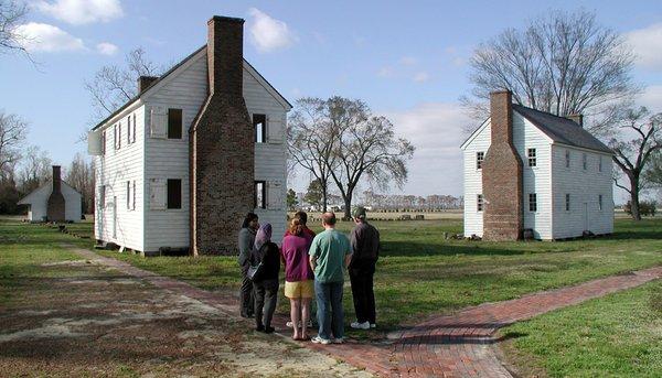 Guided tour at Somerset Place State Historic Site.