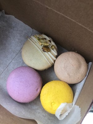 Macarons!! The lavender honey was my favorite.