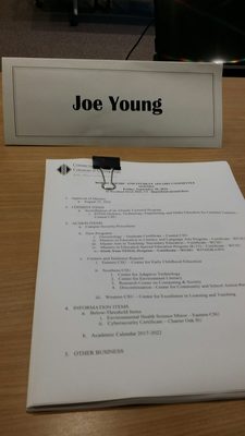 My first ASA meeting. I know I'll make the state proud!