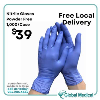 Gloves, powder-free