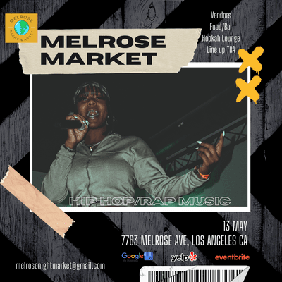 Vendors & Music Artist NEEDED! DM via instagram if interested @nightmarketmelrose