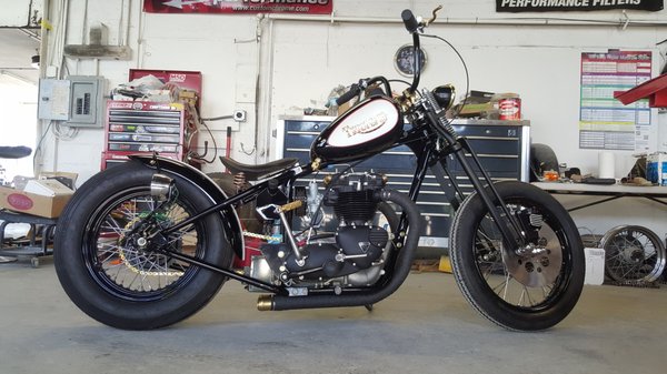 Triumph bobber