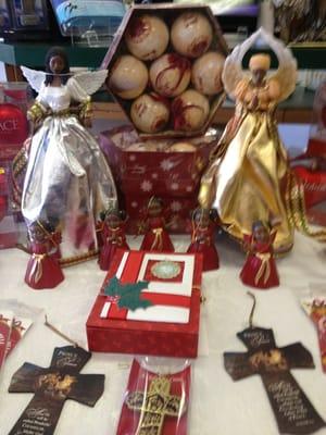 Christmas Angels and Ornaments