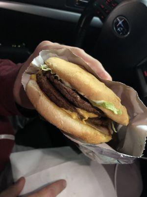 Double double burger