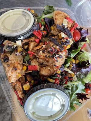 Baja chicken salad