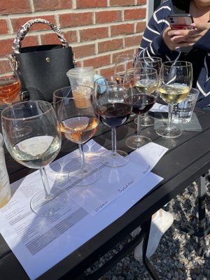 Wine flight