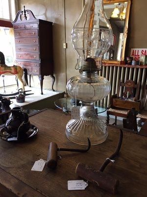 Vintage oil lamp