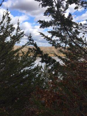 Fall view of river