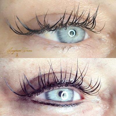 Lash enhancement liner