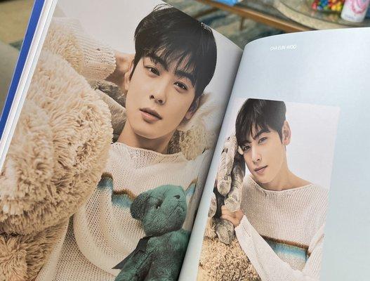 Cha Eun-woo inside ASTRO's ALL YOURS Album