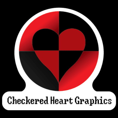 Checkered Heart Graphics